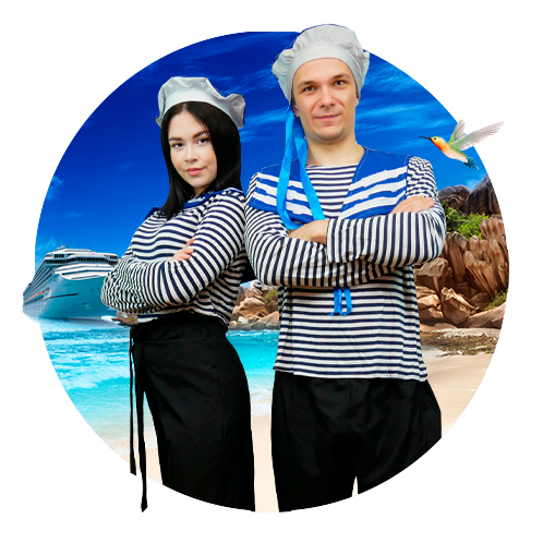 Аниматор Моряк и Морячка